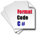 C# Code Formatter